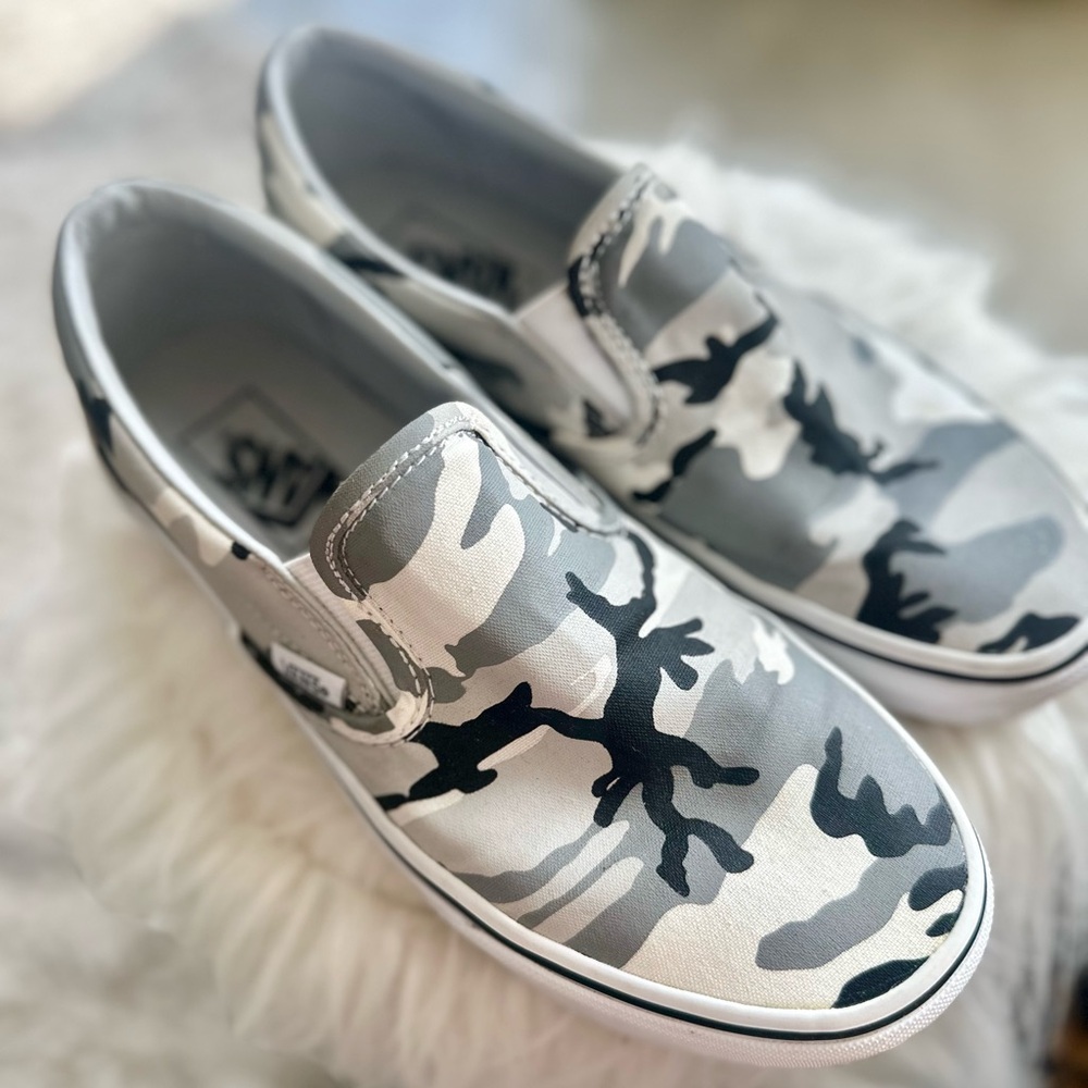 Vans Camouflage Slip-On Shoes